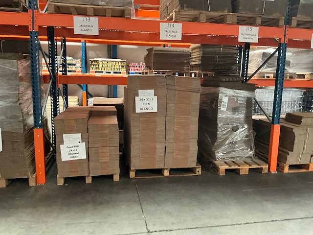 Pallet verpakkingsmaterialen (18x) - afbeelding 10 van  17