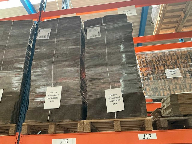 Pallet verpakkingsmaterialen (18x) - afbeelding 9 van  17