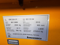 Pallet wagen, jungheinrich, ere 225 fp, geel, 2015, elektrisch - afbeelding 3 van  10