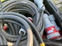 Pallet with 63a power cables power 400v - afbeelding 5 van  5