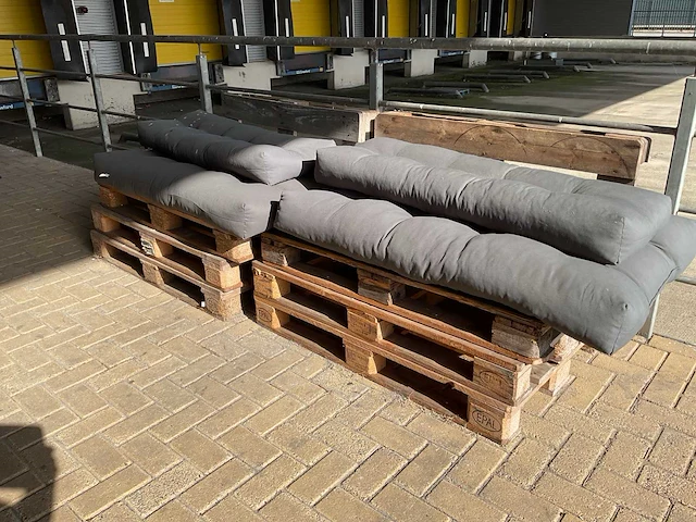 Palletbank (4x) - afbeelding 2 van  2