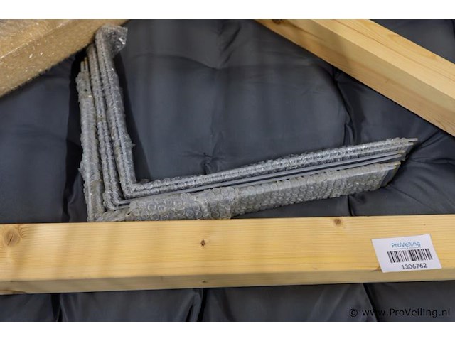 Palletbank kussens incl. leuningen & beugels - afbeelding 3 van  3