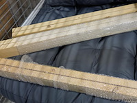 Palletbank kussens incl. leuningen & beugels - afbeelding 2 van  3