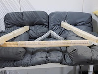 Palletbank kussens incl. leuningen - afbeelding 1 van  3