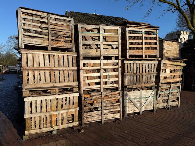 Palletbox haardhout (20x) - afbeelding 1 van  5