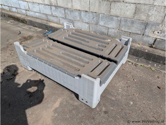 Palletbox inklapbaar - afbeelding 2 van  2