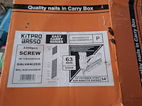 Palletbox met divers ijzerwaar en verfrestanten - afbeelding 3 van  17