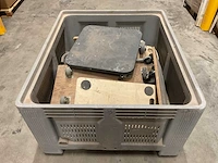 Palletbox met inhoud