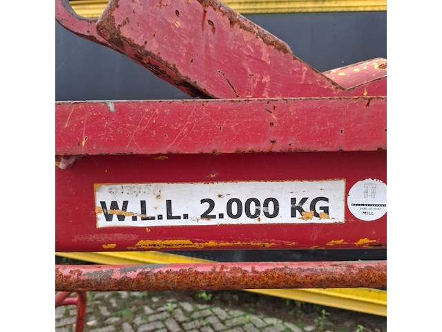 Pallethaak bsv, pg 120/2 ssb-s - afbeelding 9 van  10
