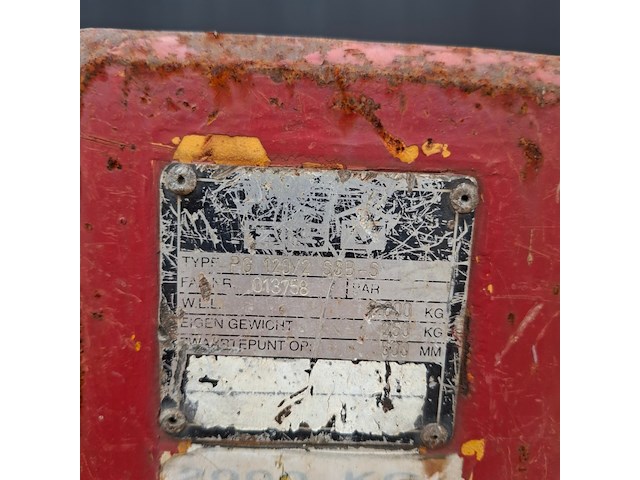 Pallethaak bsv, pg 120/2 ssb-s - afbeelding 10 van  10