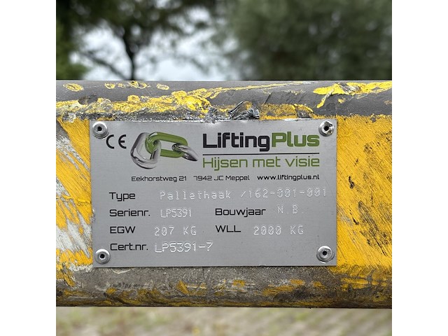 Pallethaak, liftingplus, 162-001-001 - afbeelding 8 van  8