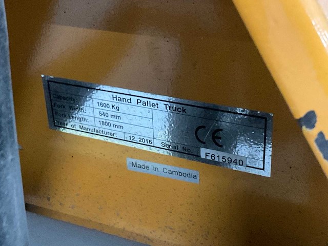 Pallethefwagen (2x) - afbeelding 7 van  7