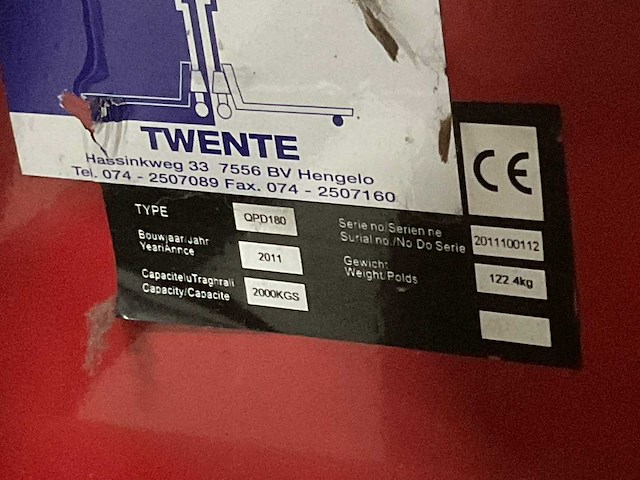 Pallethefwagen (2x) - afbeelding 6 van  6