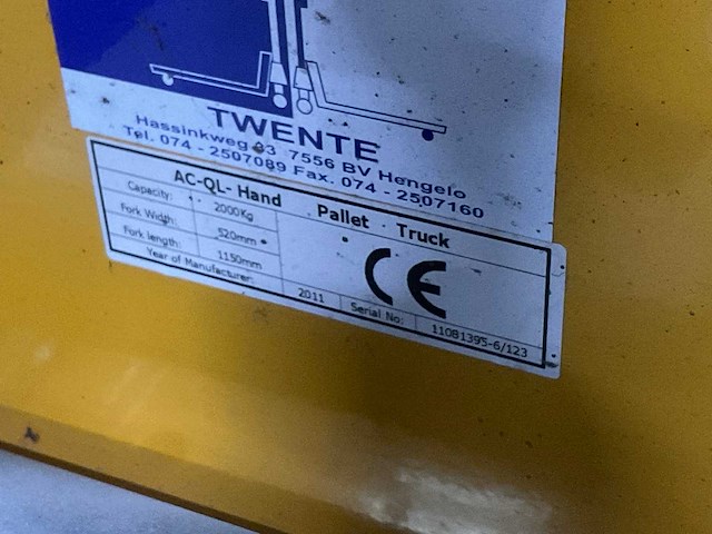 Pallethefwagen (3x) - afbeelding 3 van  7