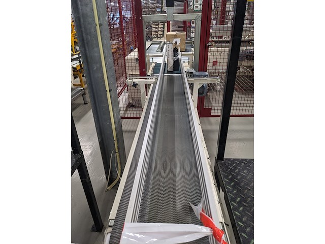 Palletiseer machine, ridder , nedpack, wit / rood, 1998 - afbeelding 4 van  27