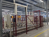 Palletiseer machine, ridder , nedpack, wit / rood, 1998 - afbeelding 1 van  27