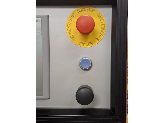 Palletiseer machine, ridder , nedpack, wit / rood, 1998 - afbeelding 18 van  27