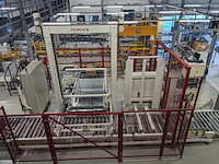 Palletiseer machine, ridder , nedpack, wit / rood, 1998 - afbeelding 12 van  27