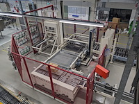 Palletiseer machine, ridder , nedpack, wit / rood, 1998 - afbeelding 22 van  27