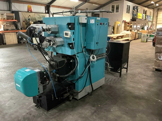 Palletkachel centrometal eko-cks voor houtchips en houtpellets. - afbeelding 3 van  8