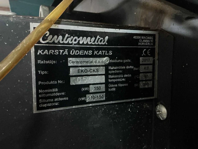 Palletkachel centrometal eko-cks voor houtchips en houtpellets. - afbeelding 8 van  8