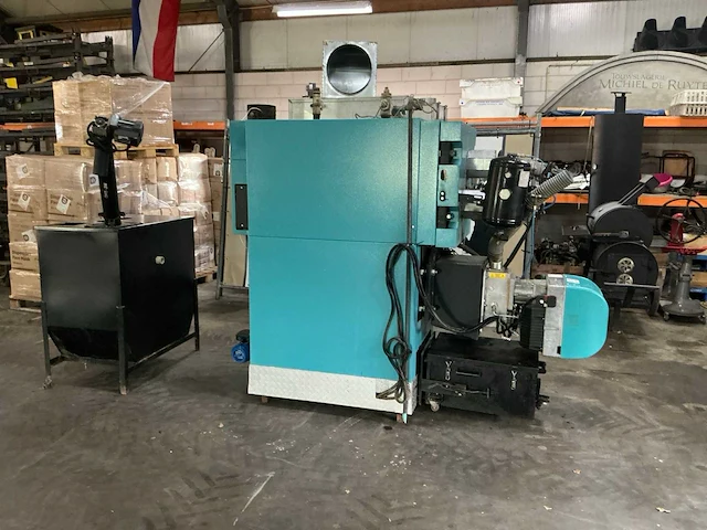 Palletkachel centrometal eko-cks voor houtchips en houtpellets. - afbeelding 2 van  8