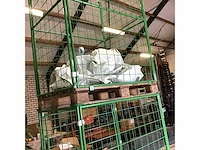 Palletkooi met bigbag (2x)