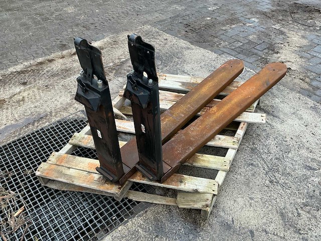 Palletlepels hydraulisch uitschuifbaar. - afbeelding 5 van  8
