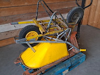 Palletpomp wagen, steenkruiwagen, kuipkruiwagen - afbeelding 2 van  5
