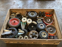 Pallets diverse industriële wielen (3x) - afbeelding 5 van  5