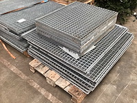 Pallets gegalvaniseerde roostervloeren (2x) - afbeelding 3 van  3
