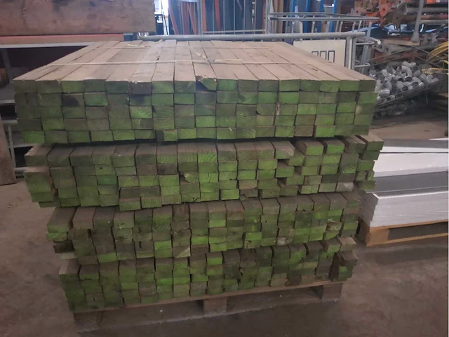 Pallets hardhout (2x) - afbeelding 5 van  6