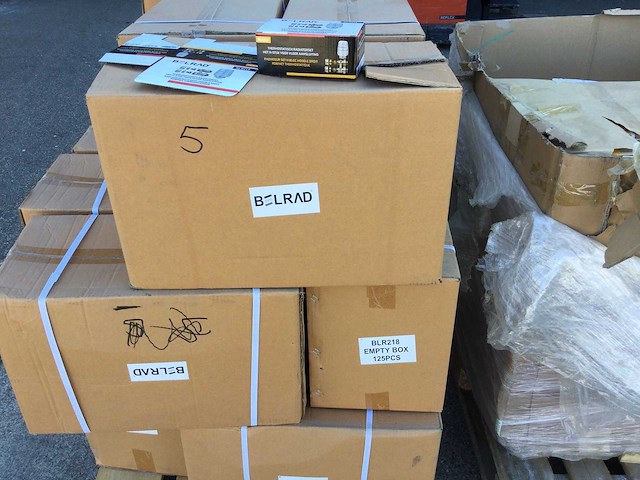 Pallets kartonnen dozen (5x) - afbeelding 7 van  9