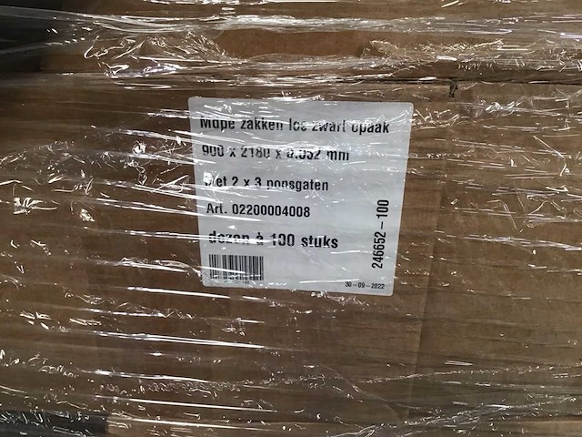 Pallets mdps zakken (3x) - afbeelding 2 van  3