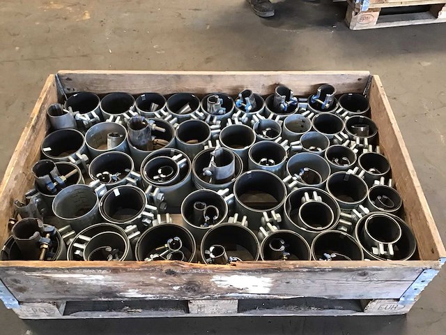 Pallets pijp/reperatieklemmen (3x) - afbeelding 2 van  2