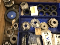 Pallets tandwielen, tandkoppelingen en diversen (4x) - afbeelding 7 van  18
