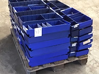 Pallets voorraad magazijnvoorraadbakjes - afbeelding 1 van  4