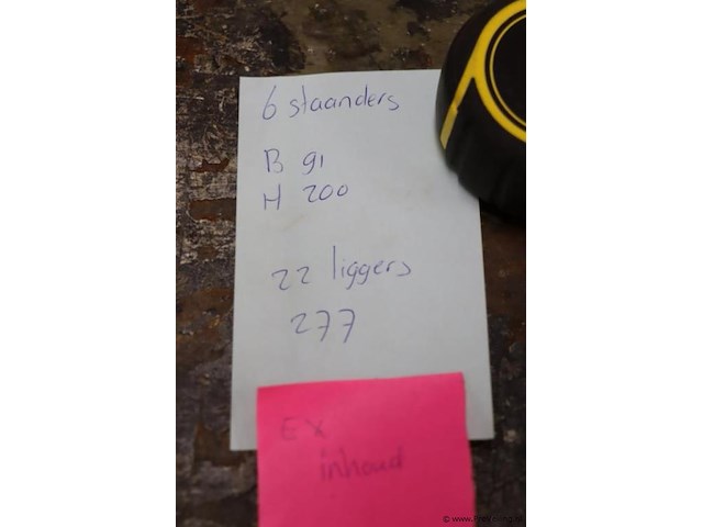 Palletstelling - 91x277x200cm - afbeelding 5 van  5