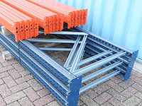 Palletstelling ±11,2m lang, 5st + 16l mecalux, gedemonteerd - afbeelding 2 van  3