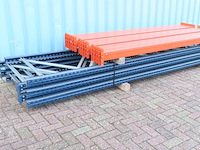 Palletstelling ±11,2m lang, 5st + 16l mecalux, gedemonteerd - afbeelding 1 van  3