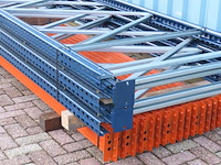 Palletstelling ±11,2m lang, 5st + 16l mecalux, gedemonteerd - afbeelding 1 van  5