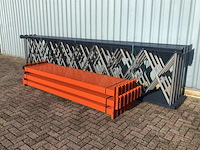 Palletstelling ±19,55m lang, 8st + 42l mecalux, gedemonteerd - afbeelding 1 van  5