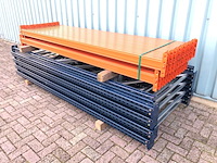 Palletstelling ±19.5m lang, 8st + 28l mecalux, gedemonteerd - afbeelding 2 van  3