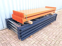 Palletstelling ±19.5m lang, 8st + 28l mecalux, gedemonteerd - afbeelding 1 van  3