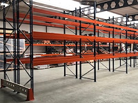 Palletstelling 2 rijen ±14,0m lang, totaal 28m mecalux, gedemonteerd - afbeelding 1 van  5