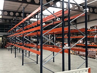 Palletstelling 2 rijen ±14,0m lang, totaal 28m mecalux, gedemonteerd - afbeelding 2 van  5