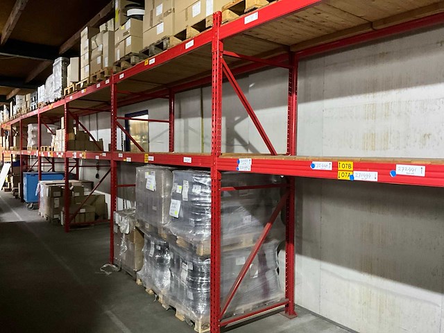 Palletstelling 33,5 meter (300cm hoog) v.v. legborden - afbeelding 1 van  6