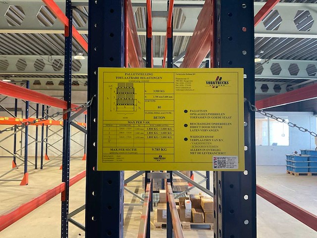 Palletstelling 5 dubbele secties - afbeelding 7 van  7