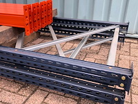 Palletstelling ±5,65m lang, 3st + 8l mecalux, gedemonteerd - afbeelding 3 van  5