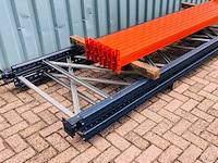 Palletstelling ±5,65m lang, 3st + 8l mecalux, gedemonteerd - afbeelding 2 van  5